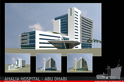 Ahalia kórház Abu Dhabi